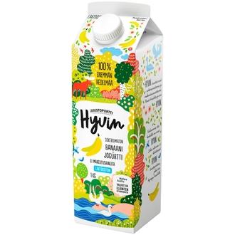 Juustoportti Hyvin jogurtti 1 kg banaani laktoositon kalorit ja ravintosisältö