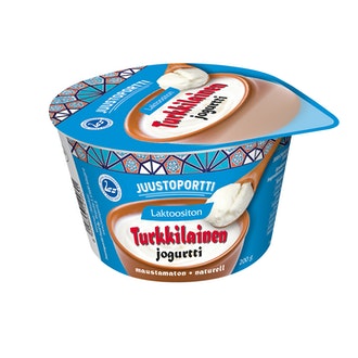 Juustoportti turkkilainen jogurtti 200g laktoositon kalorit ja ravintosisältö - 119 kcal