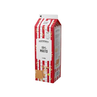 Juustoportti Täysmaito 1l kalorit ja ravintosisältö - 65 kcal