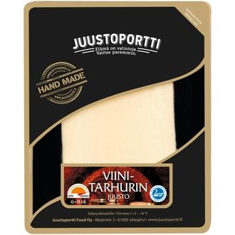 Juustoportti Viinitarhurin juusto 175 g laktoositon kalorit ja ravintosisältö