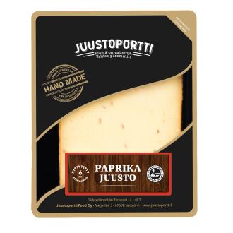 Juustoportti Paprikajuusto 175 g laktoositon kalorit ja ravintosisältö - 390 kcal
