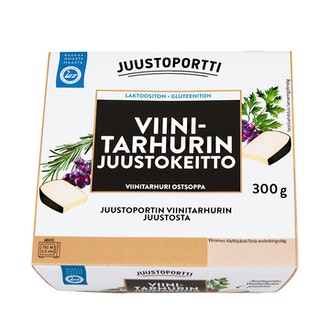 Juustoportti Viinitarhurin juustokeitto 300g kalorit ja ravintosisältö - 90 kcal