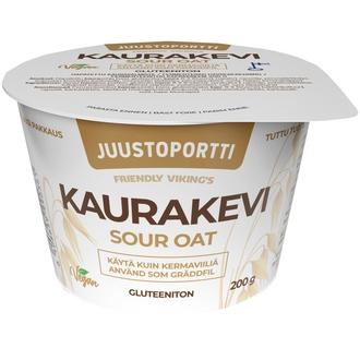 Juustoportti Friendly Viking's Kaurakevi 200 g gluteeniton kalorit ja ravintosisältö - 133 kcal