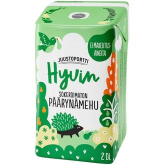 Juustoportti Hyvin mehu 2 dl päärynä kalorit ja ravintosisältö