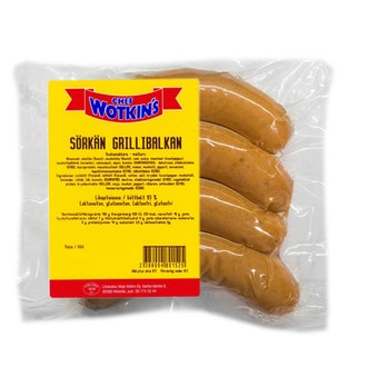 Chef Wotkins 400g Sörkän Grillibalkan kalorit ja ravintosisältö - 220 kcal