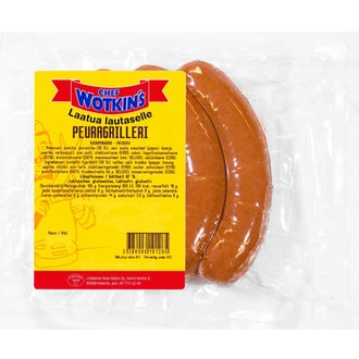 Chef Wotkins 400g peuragrilleri kalorit ja ravintosisältö