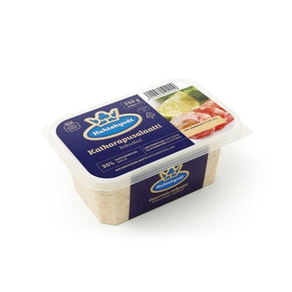 Huhtahyvät katkarapusalaatti 250g gourmet kalorit ja ravintosisältö