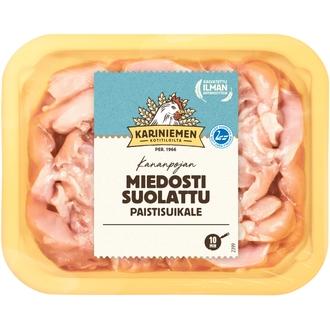 Kariniemen Kananpojan paistisuikale miedosti suolattu 300 g kalorit ja ravintosisältö - 129 kcal