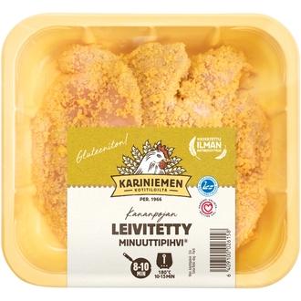 Kariniemen Kananpojan Minuuttipihvi® leivitetty 320 g kalorit ja ravintosisältö