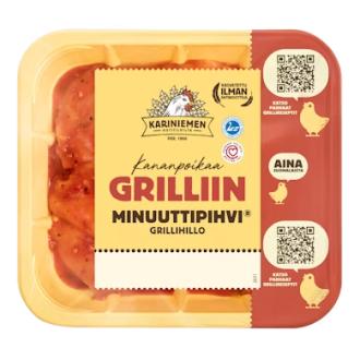 Kariniemen Kananpojan Minuuttipihvi Grillihillo 370 g