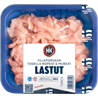 HK Viljaporsaan Todella nopeat mureat lastut 300g kalorit ja ravintosisältö - 115 kcal
