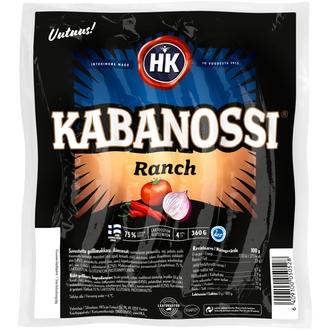 HK Kabanossi® Ranch 360 g kalorit ja ravintosisältö - 273 kcal