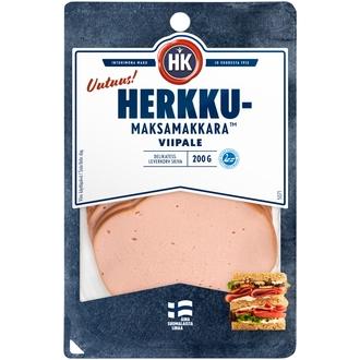 HK Herkkumaksamakkara viipale 200g kalorit ja ravintosisältö - 244 kcal