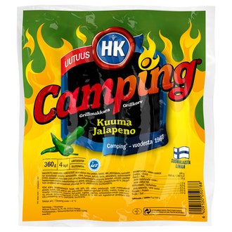 HK Camping kuuma jalapeno 360g kalorit ja ravintosisältö - 230 kcal