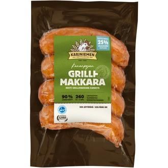 Kariniemen Kananpojan grillimakkara 260 g kalorit ja ravintosisältö - 200 kcal
