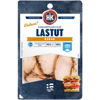 HK Lastut Kananpojan filee Kebab 180 g kalorit ja ravintosisältö