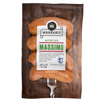 HK Maakarit Monzan Massimo 260g kalorit ja ravintosisältö - 269 kcal