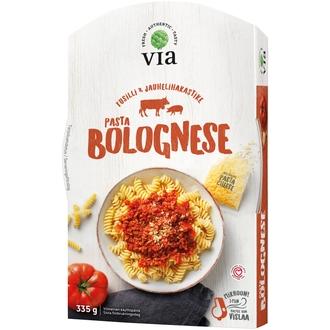 Via Pasta Bolognese 335 g kalorit ja ravintosisältö