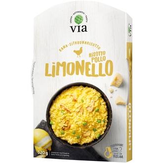 Via Kana-sitruunarisotto 320 g kalorit ja ravintosisältö
