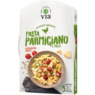 Via Kana-Parmesanpasta 320g kalorit ja ravintosisältö