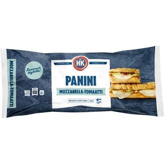 HK panini mozzarella-tomaatti 210g kalorit ja ravintosisältö - 262 kcal