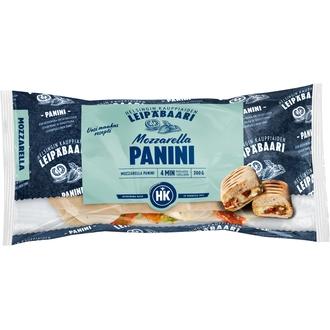 HK Helsingin Kauppiaiden Leipäbaari Panini Mozzarella 200g kalorit ja ravintosisältö - 262 kcal