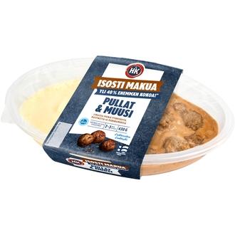 HK Pullat ja muusi 430g kalorit ja ravintosisältö - 117 kcal