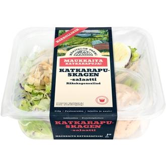 Mäkitalon Farmi Katkarapuskagensalaatti 210 g kalorit ja ravintosisältö