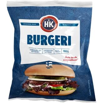 HK Burgeri 100 g kalorit ja ravintosisältö - 275 kcal