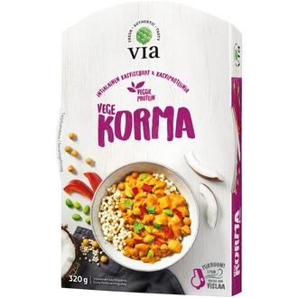 Via Vege Korma 320 g kalorit ja ravintosisältö