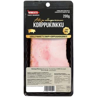 Wursti Korppukinkku siivutettu 200g kalorit ja ravintosisältö