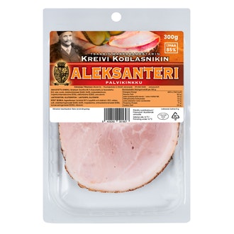 Wursti aleksanteri palvikinkku 300g kalorit ja ravintosisältö