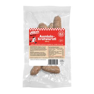 Wursti Aamiasbratwursti 200g kalorit ja ravintosisältö - 260 kcal