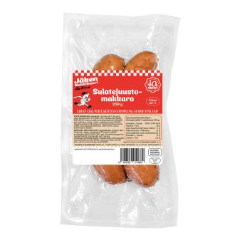 Wursti Sulatejuustomakkara 250g kalorit ja ravintosisältö - 314 kcal