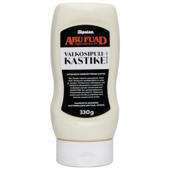 Abu Fuad Valkosipulikastike 330g kalorit ja ravintosisältö - 308 kcal