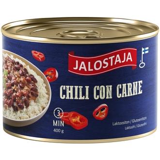 Jalostaja Chili con Carne 400 g kalorit ja ravintosisältö - 84 kcal