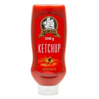 Auran ketchup 1040g kalorit ja ravintosisältö