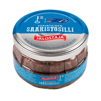 Jalostaja saaristosilli 250/150g MSC kalorit ja ravintosisältö