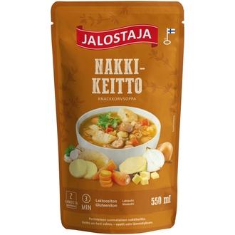 Jalostaja Nakkikeitto 550ml kalorit ja ravintosisältö