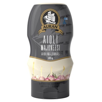 Auran Aiolimajoneesi 280g kalorit ja ravintosisältö