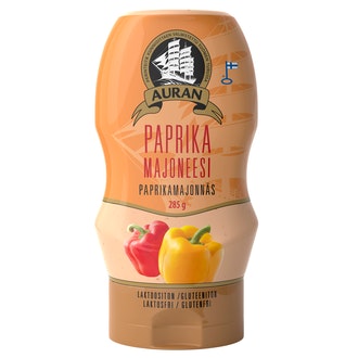 Auran Paprikamajoneesi 285g kalorit ja ravintosisältö