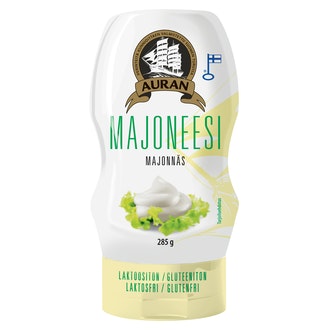 Auran Perinteinen majoneesi 285g kalorit ja ravintosisältö