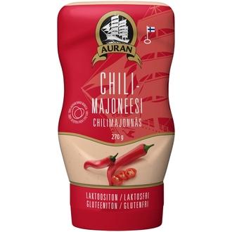 Auran Chilimajoneesi 270g kalorit ja ravintosisältö