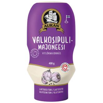 Auran Valkosipulimajoneesi 400g kalorit ja ravintosisältö - 534 kcal