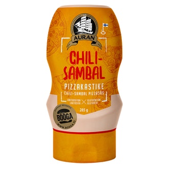 AURAN Pizzakastike 285g Chili-Sambal kalorit ja ravintosisältö