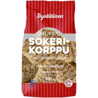 Töysäläinen murea sokerikorppu 400g kalorit ja ravintosisältö