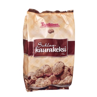 Töysäläinen suklaa-kaurakeksi 500g kalorit ja ravintosisältö