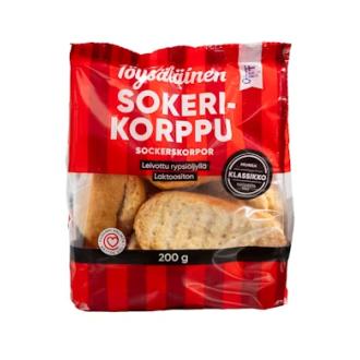 Töysäläinen sokerikorppu 200g kalorit ja ravintosisältö
