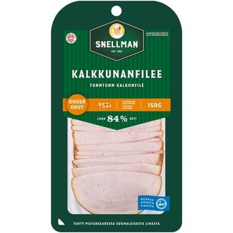 Snellman Ohuen ohut kalkkunanfilee 150g kalorit ja ravintosisältö