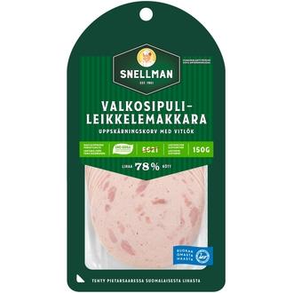 Snellman Valkosipulileikkelemakkara 150g kalorit ja ravintosisältö - 196 kcal